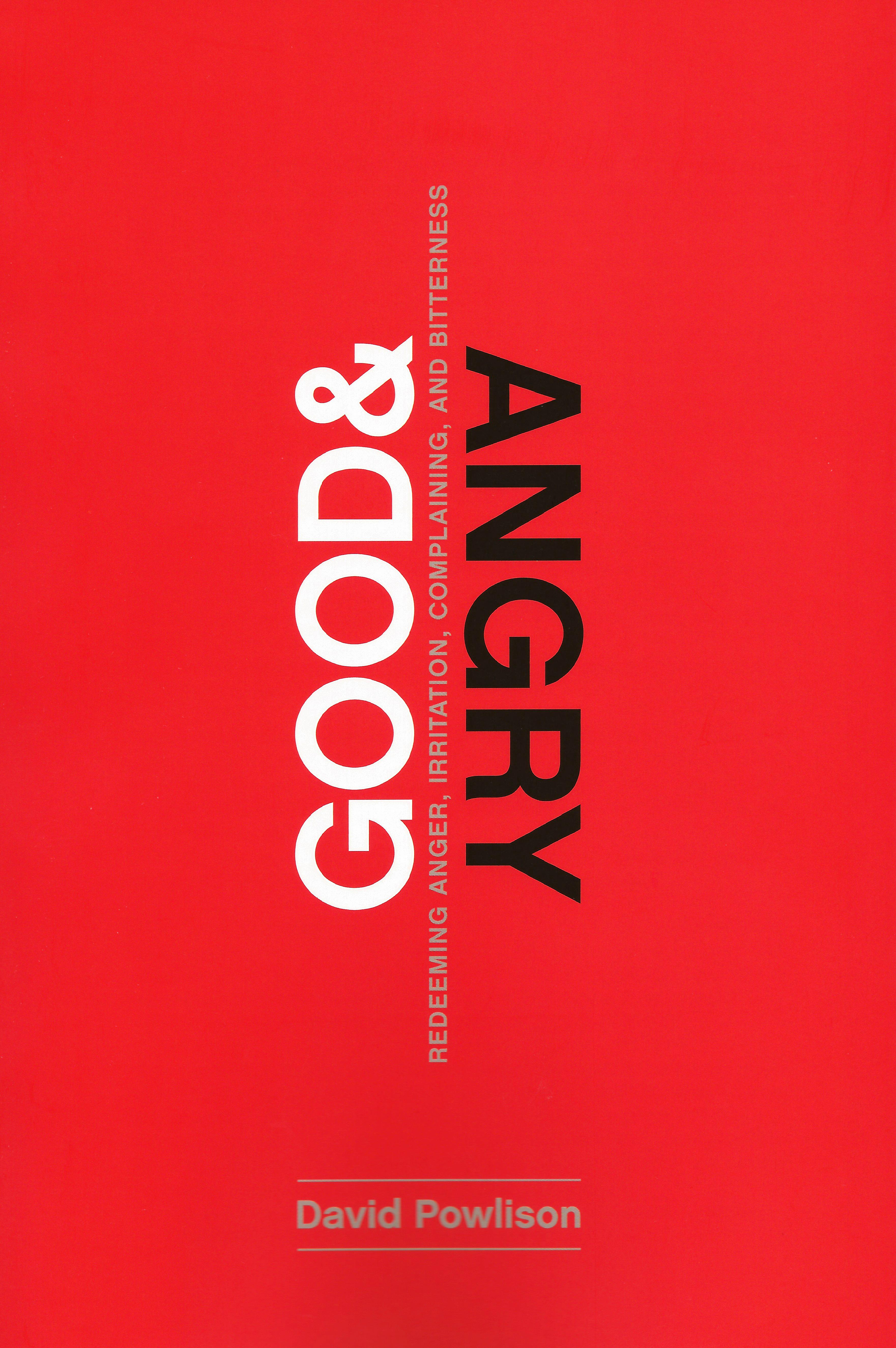 GOOD & ANGRY David Powlison - Click Image to Close
